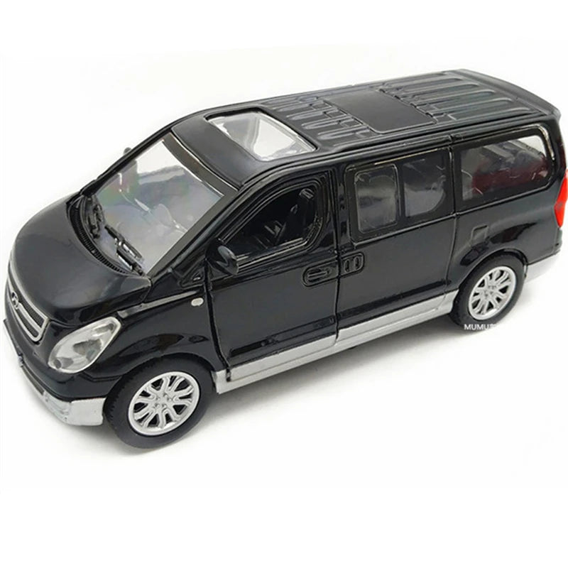 Hyundai H-1 Grand Starex MPV Model Car Diecast Sound Light Collection