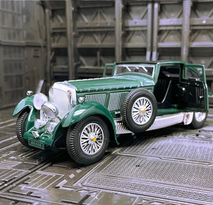 Classic Vintage Diecast Model Car - Sound & Light Collection