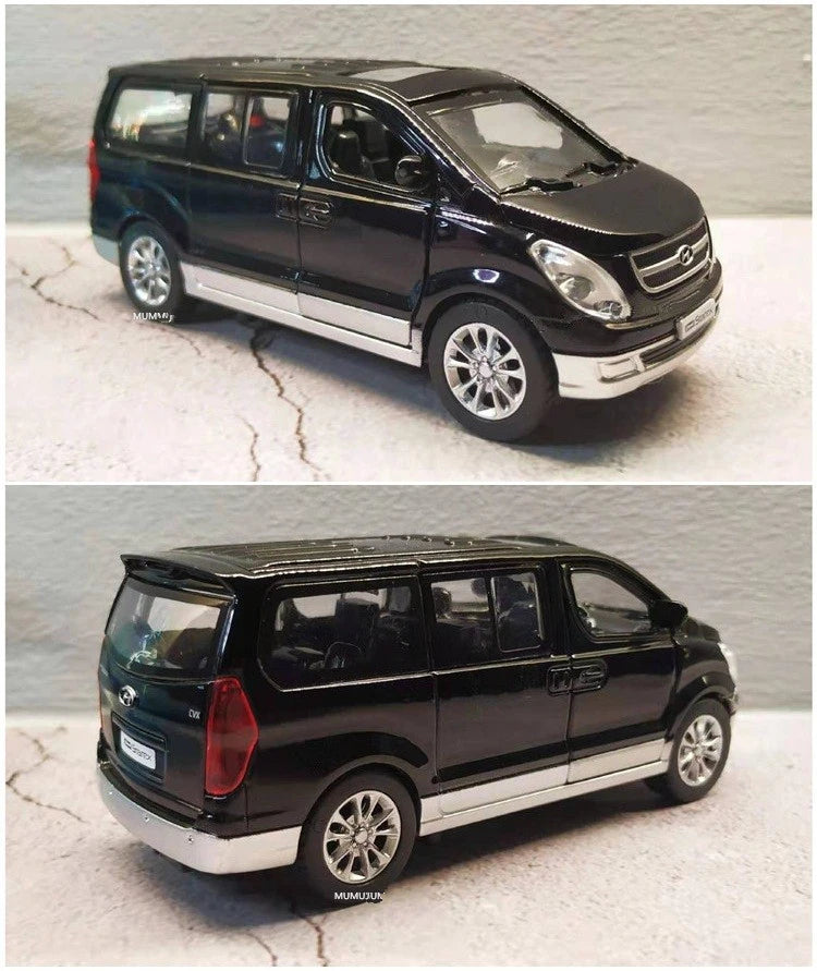 Hyundai H-1 Grand Starex MPV Model Car Diecast Sound Light Collection