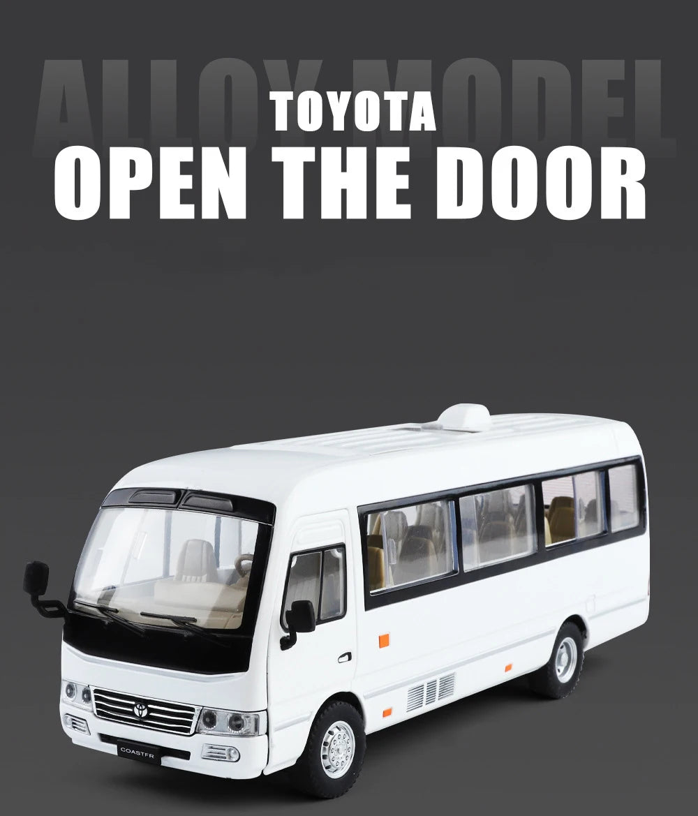 Toyota Coaste Bus Diecast Model -Sound & Light Collection