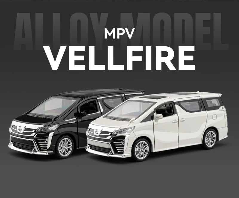 Toyota VELLFIRE Alphard MPV Model Car Diecast Collection