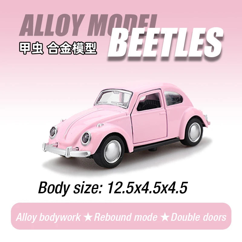 VW Beetle Model Car Diecast Vintage Collection