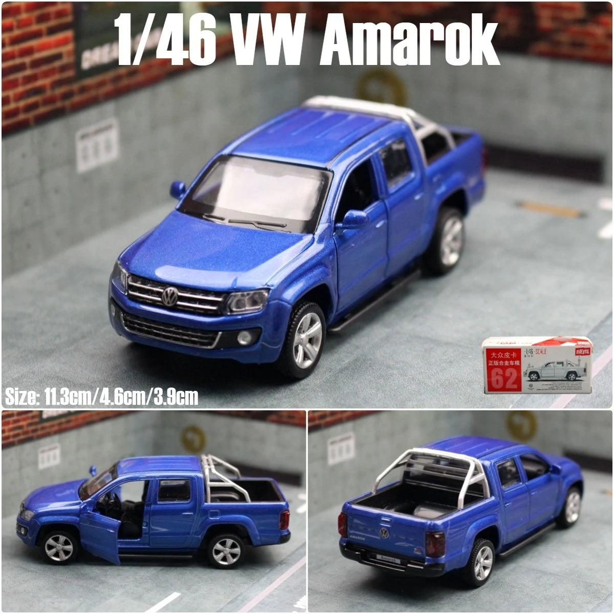 Volkswagen Amarok Pickup Diecast Model