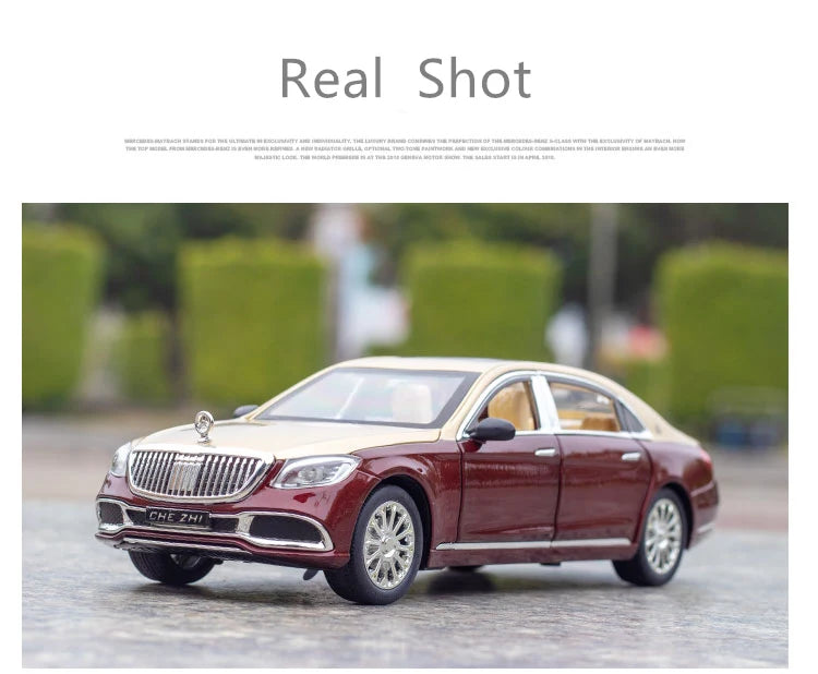 Maybach S600 Diecast Model Car - Sound & Light Collection