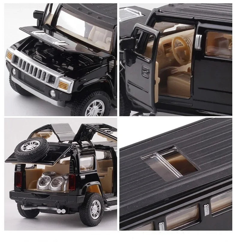 Hummer Lengthen Limousine Diecast Model