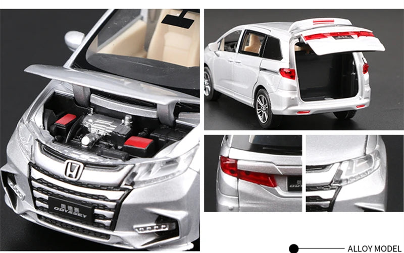 HONDA Odyssey MPV Model Car Diecast Sound and Light Collection