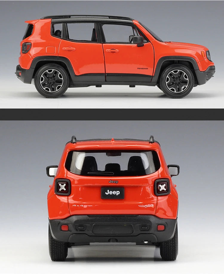 Jeep Renegade Trailhawk SUV Diecast Model  Car Collection