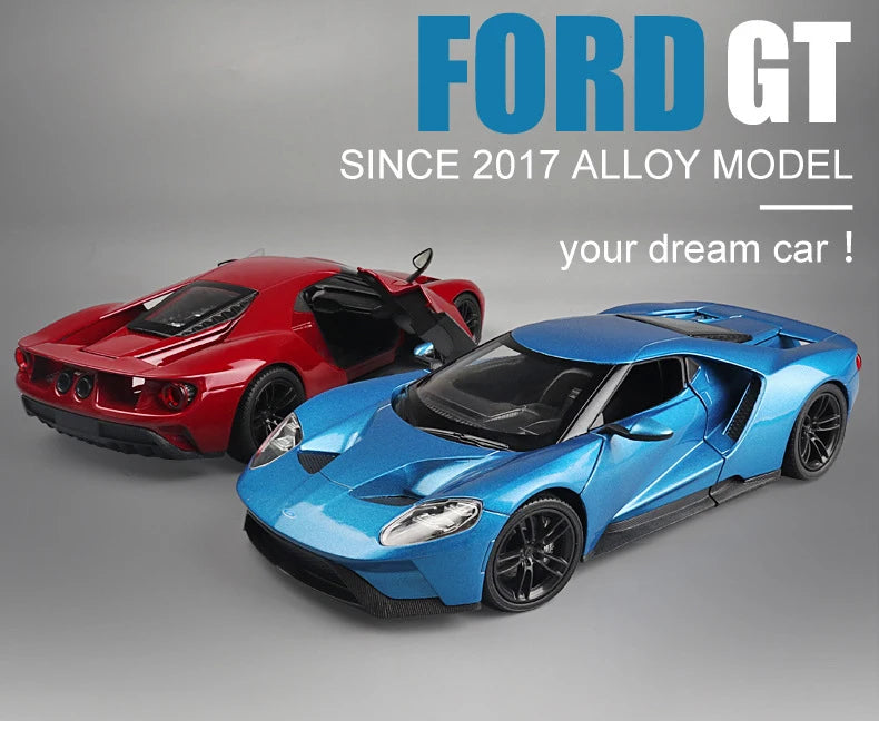 WELLY Ford GT 2017 Supercar Diecast Model Car