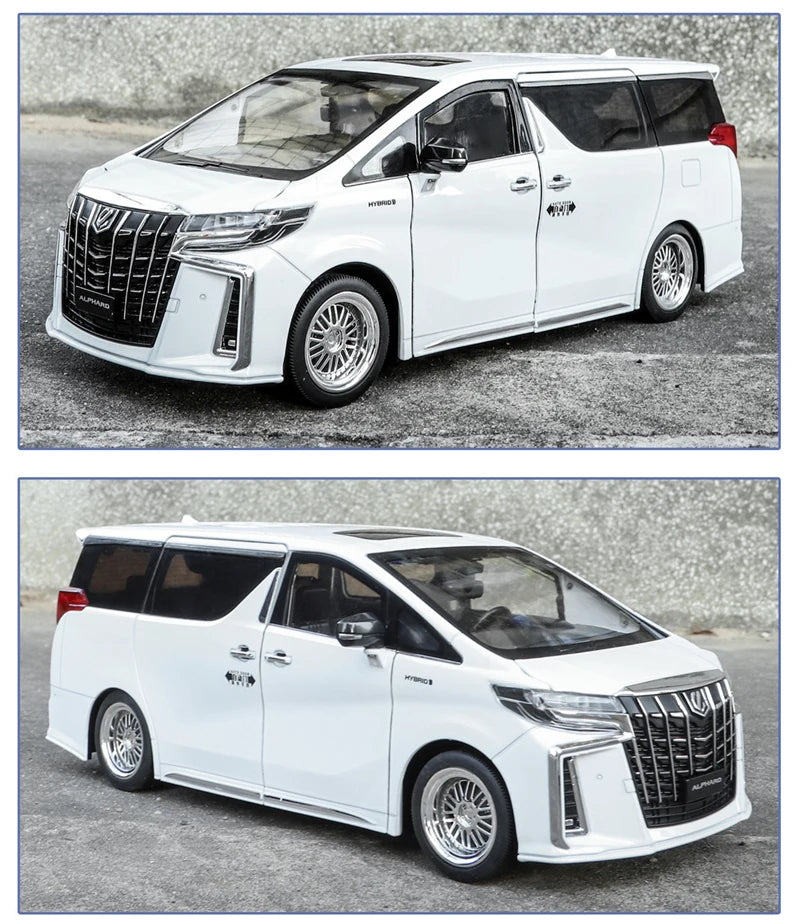 Toyota Alphard MPV (1:18) Diecast Model Car Sound & Light Collection