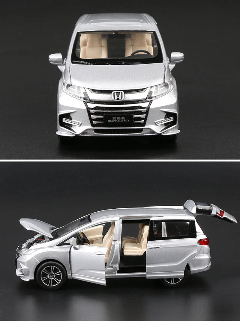 HONDA Odyssey MPV Model Car Diecast Sound and Light Collection