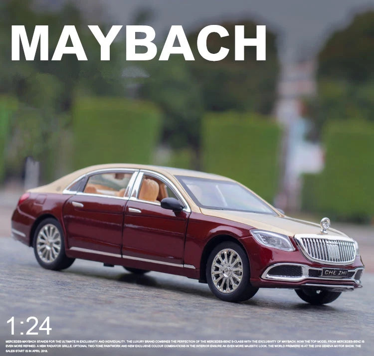 Maybach S600 Diecast Model Car - Sound & Light Collection