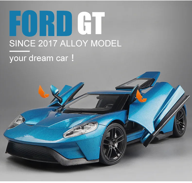 WELLY Ford GT 2017 Supercar Diecast Model Car