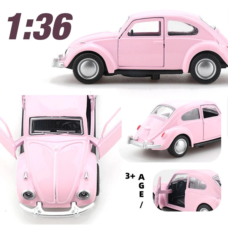 VW Beetle Model Car Diecast Vintage Collection