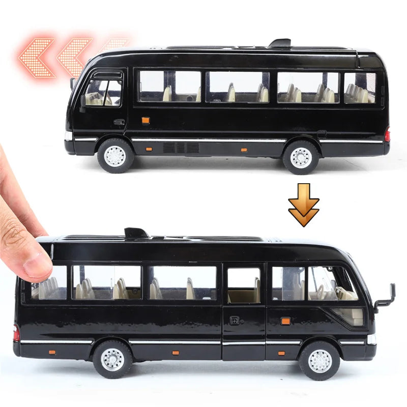 Toyota Coaste Bus Diecast Model -Sound & Light Collection