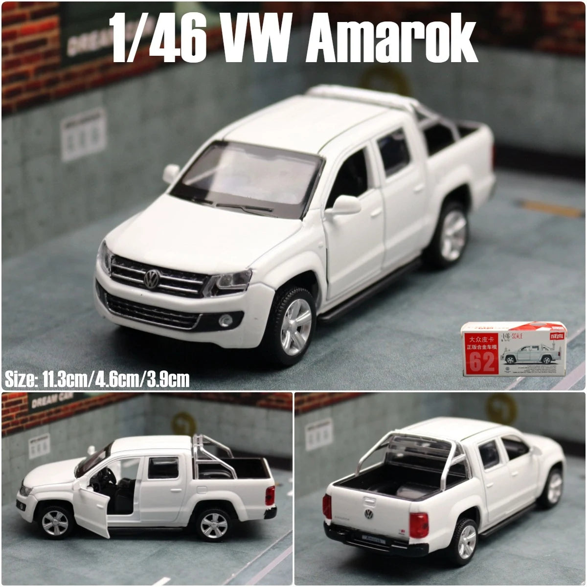 Volkswagen Amarok Pickup Diecast Model