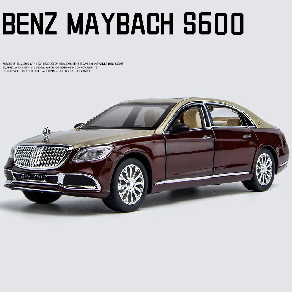 Maybach S600 Diecast Model Car - Sound & Light Collection