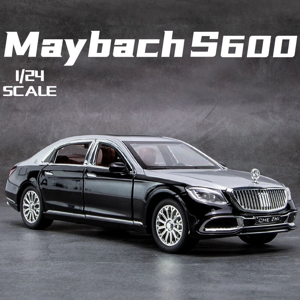 Maybach S600 Diecast Model Car - Sound & Light Collection