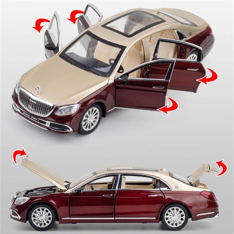 Maybach S600 Diecast Model Car - Sound & Light Collection