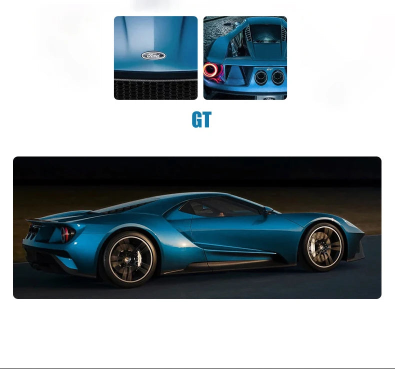 WELLY Ford GT 2017 Supercar Diecast Model Car