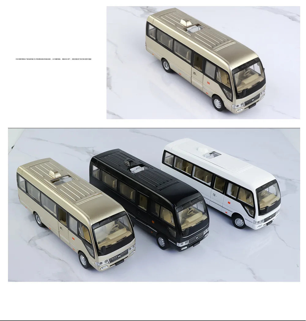 Toyota Coaste Bus Diecast Model -Sound & Light Collection