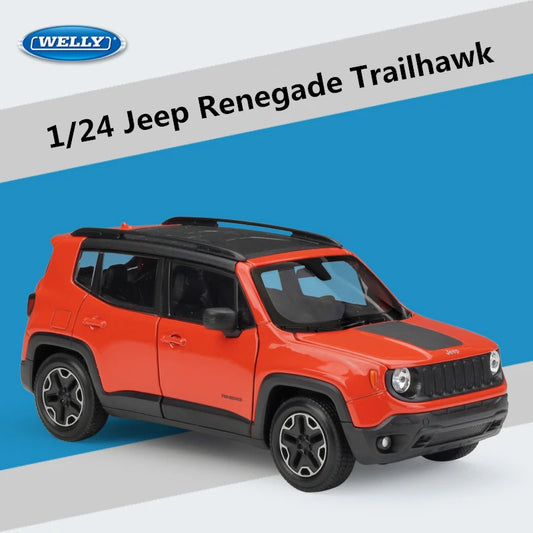 Jeep Renegade Trailhawk SUV Diecast Model  Car Collection