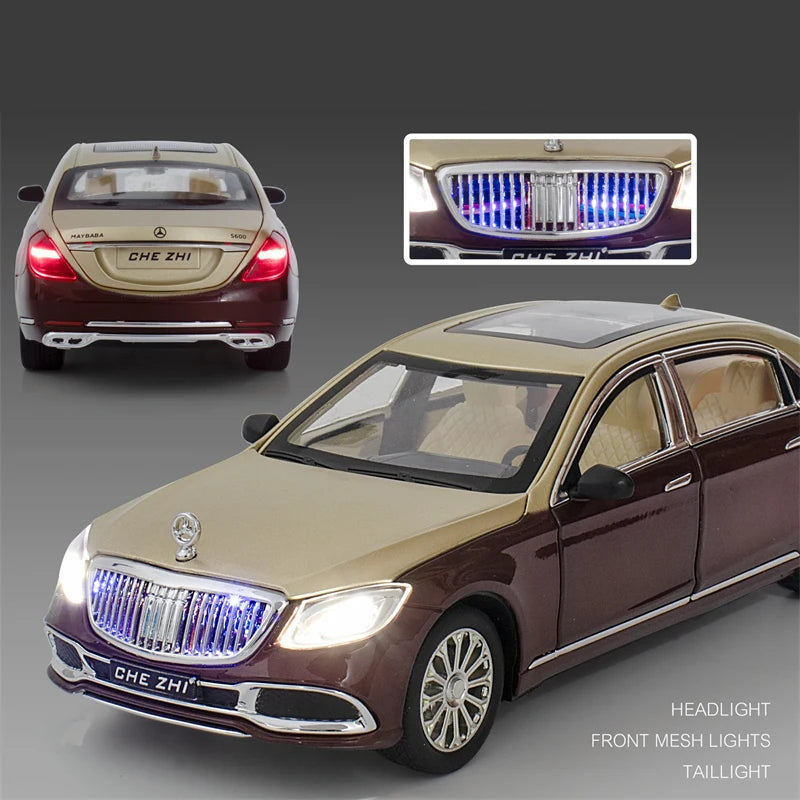 Maybach S600 Diecast Model Car - Sound & Light Collection