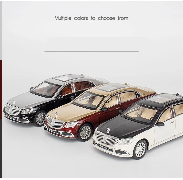 Maybach S600 Diecast Model Car - Sound & Light Collection