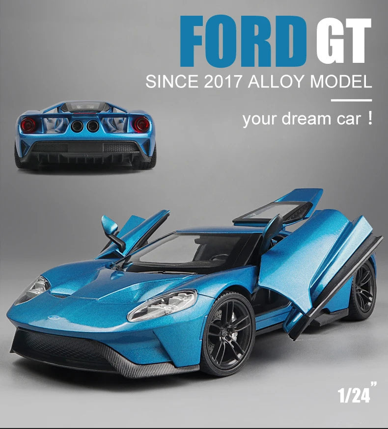 WELLY Ford GT 2017 Supercar Diecast Model Car