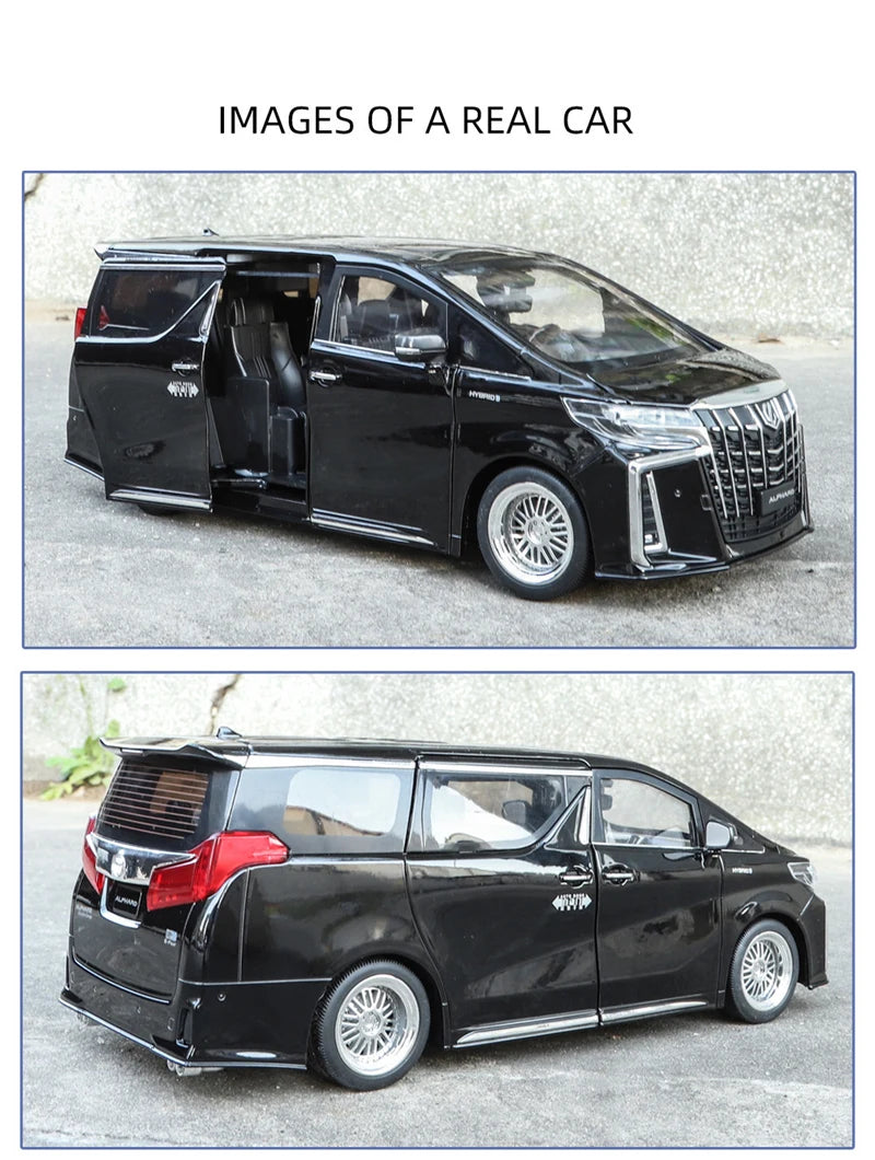 Toyota Alphard MPV (1:18) Diecast Model Car Sound & Light Collection