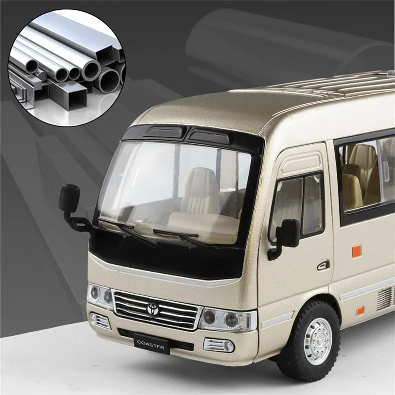 Toyota Coaste Bus Diecast Model -Sound & Light Collection