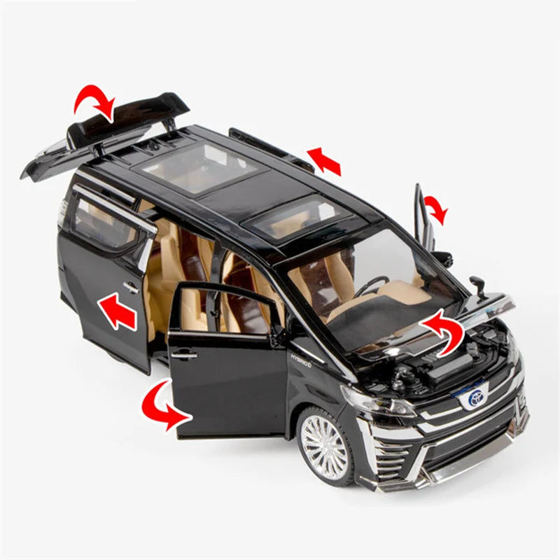 Toyota VELLFIRE Alphard MPV Model Car Diecast Collection