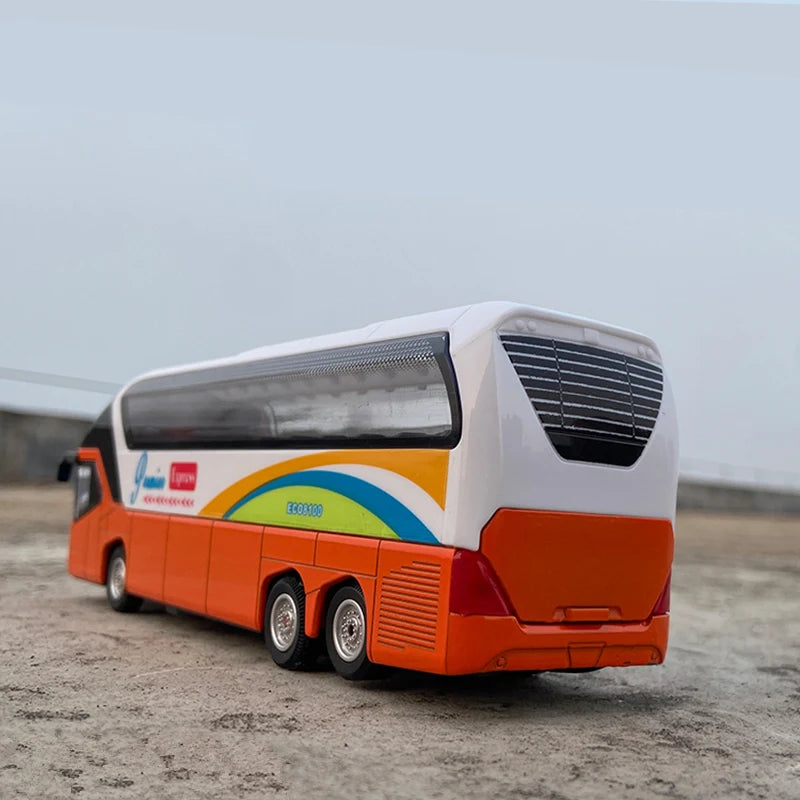 Touring Bus Diecast Model - Sound & Light Collection