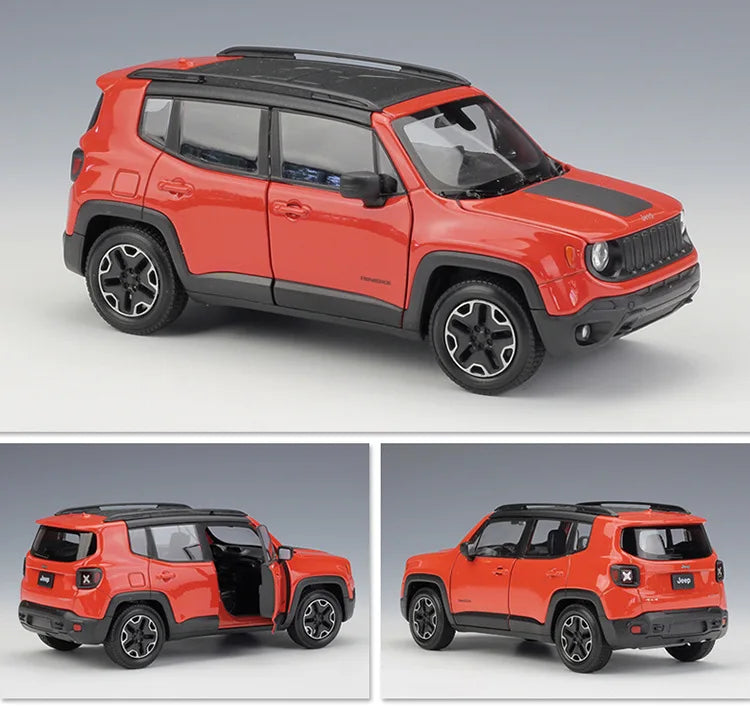 Jeep Renegade Trailhawk SUV Diecast Model  Car Collection