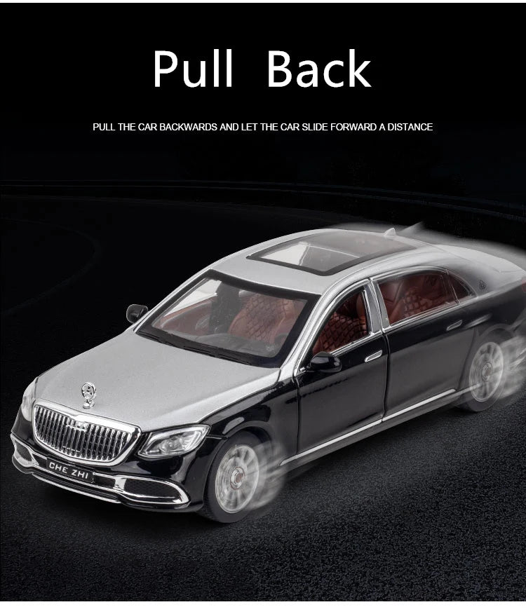 Maybach S600 Diecast Model Car - Sound & Light Collection