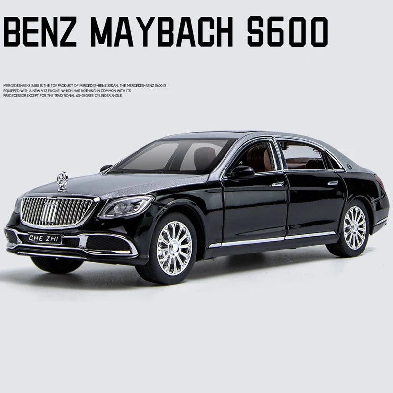 Maybach S600 Diecast Model Car - Sound & Light Collection