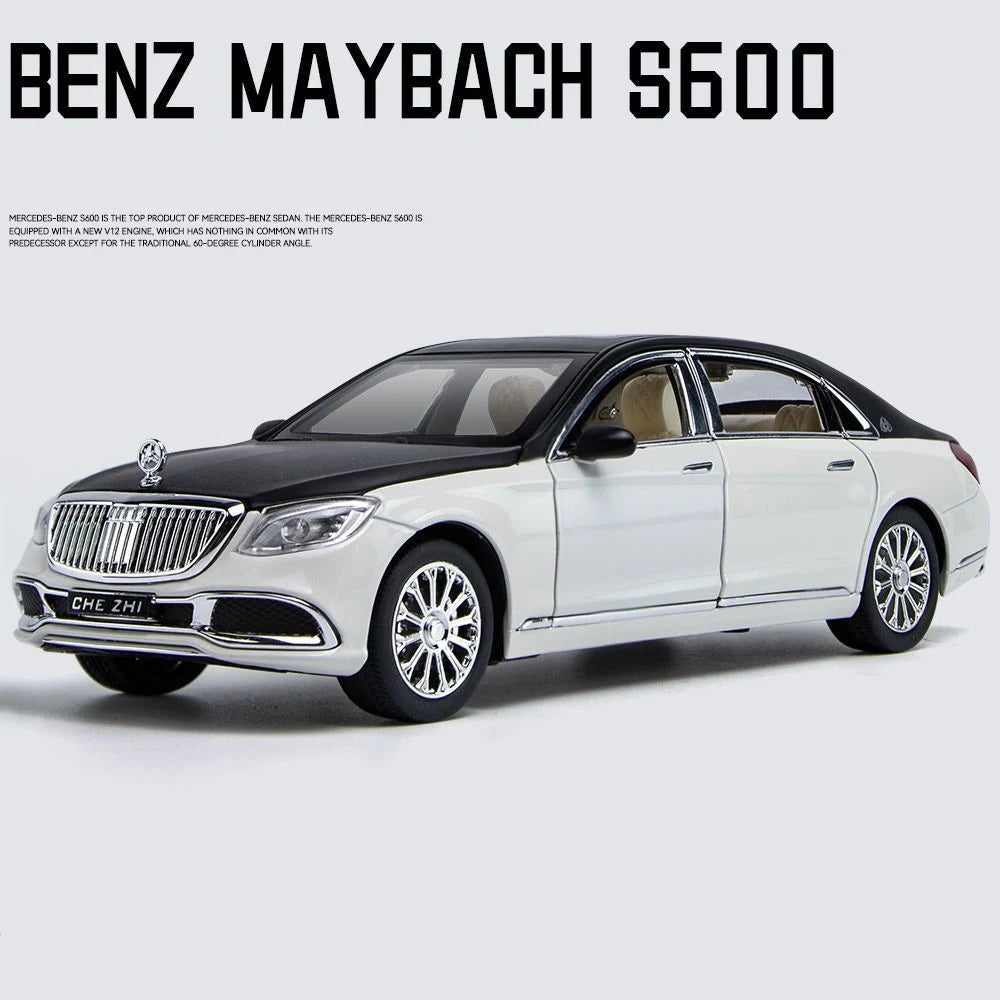 Maybach S600 Diecast Model Car - Sound & Light Collection