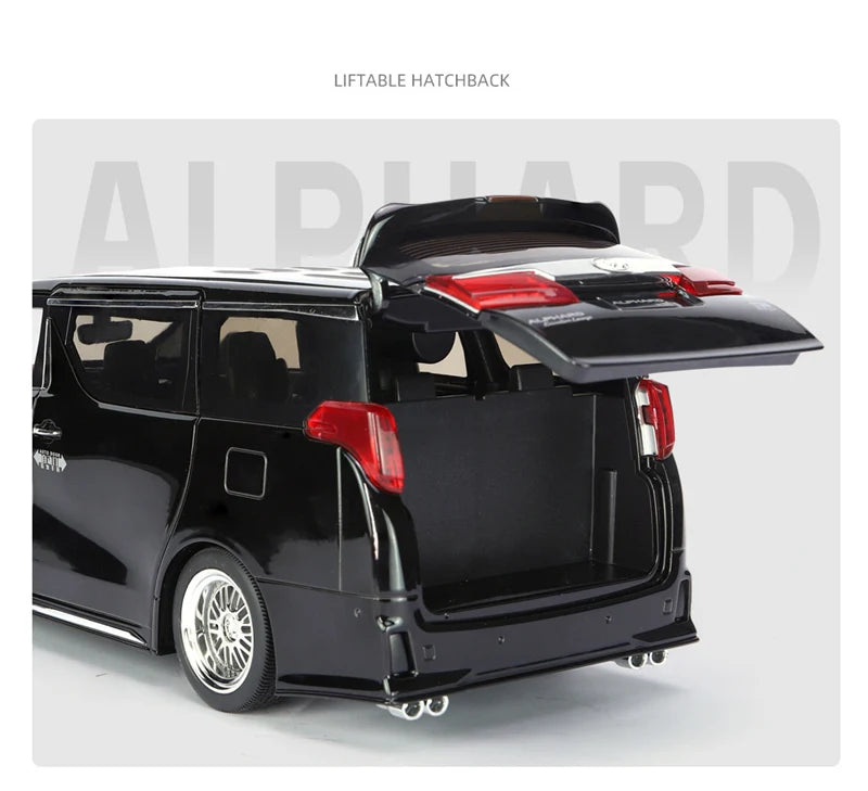 Toyota Alphard MPV (1:18) Diecast Model Car Sound & Light Collection