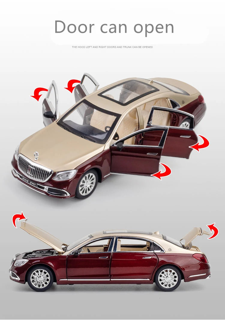 Maybach S600 Diecast Model Car - Sound & Light Collection