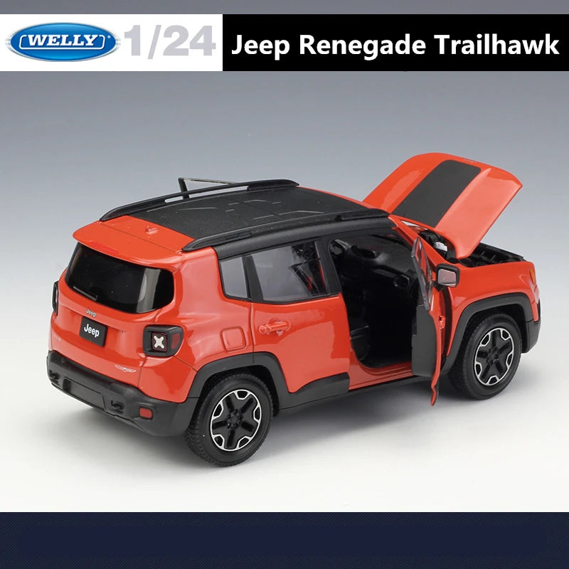 Jeep Renegade Trailhawk SUV Diecast Model  Car Collection