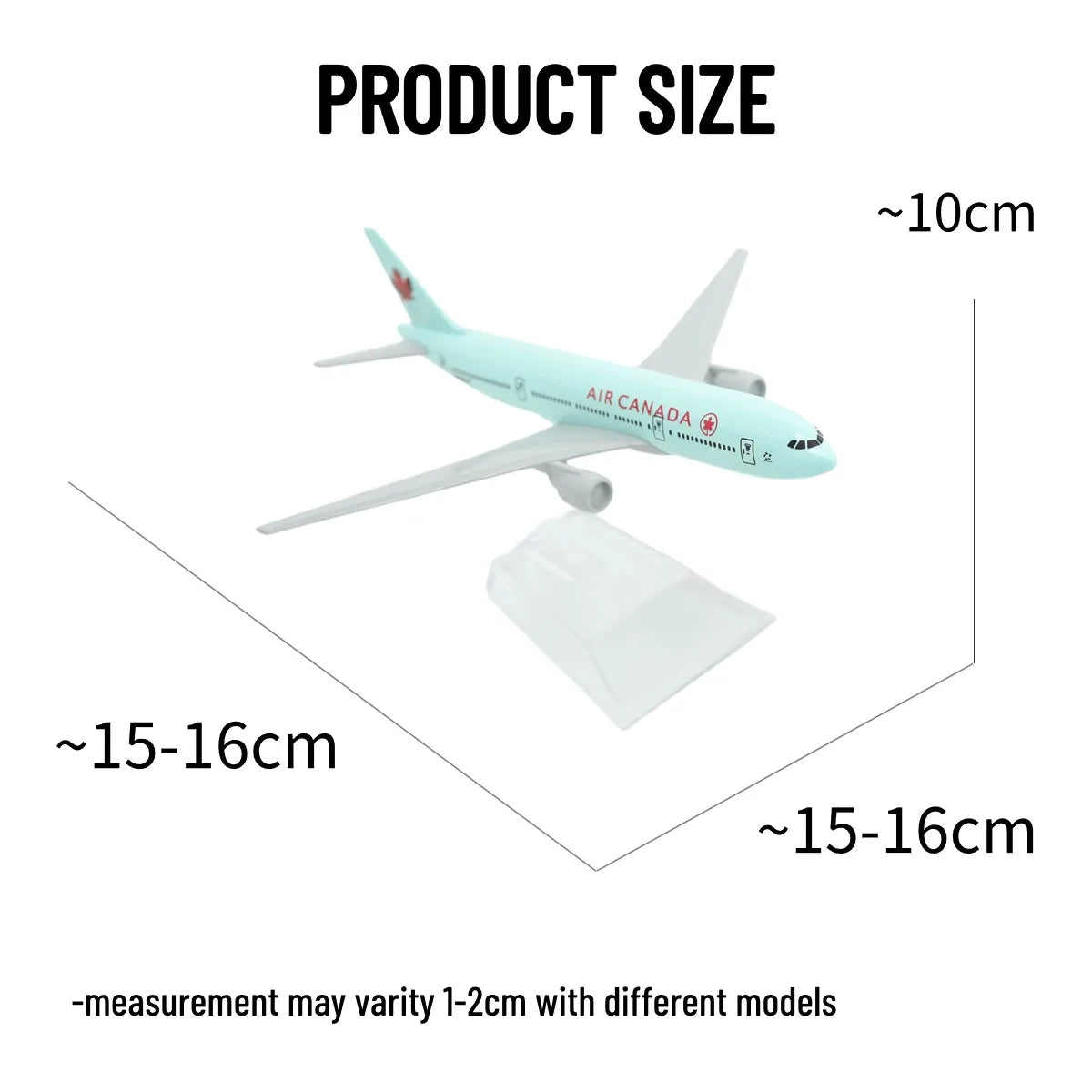 Aircraft Diecast Model - Various Airlines