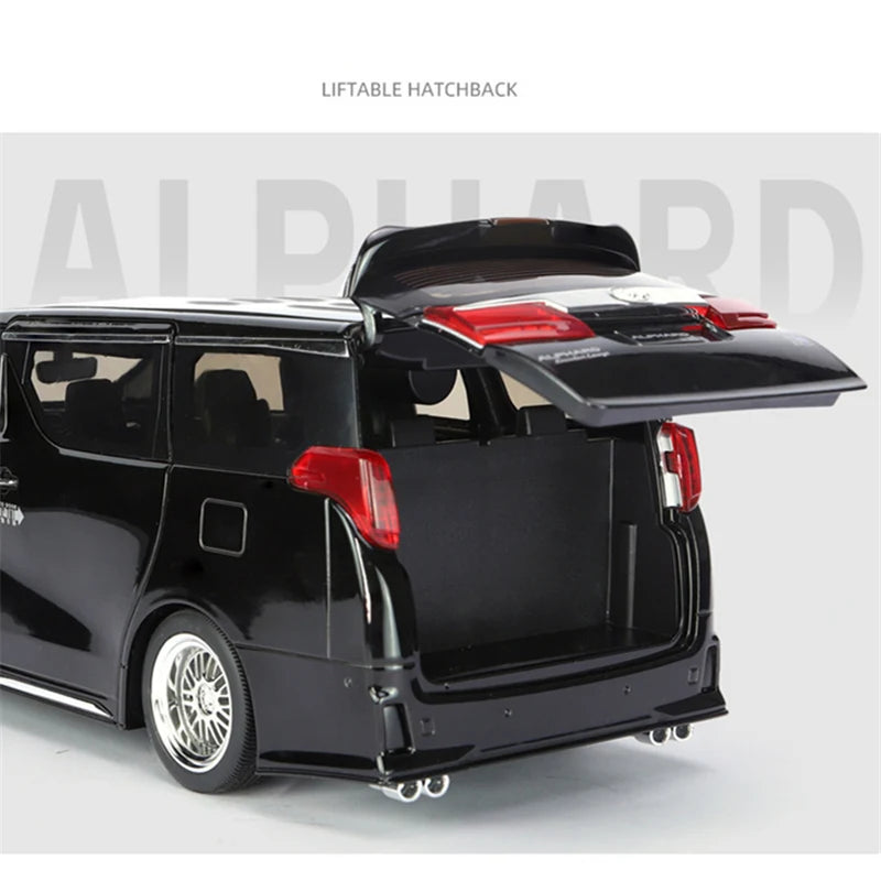 Toyota Alphard MPV (1:18) Diecast Model Car Sound & Light Collection