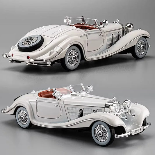 1936 Mercedes Benzs 500K Diecast Model - Sound and Light Collection